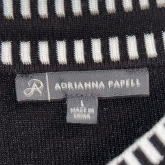 ADRIANNA PAPELL BUTTON UP CARDIGAN SWEATER TOP - Picture 2 of 5